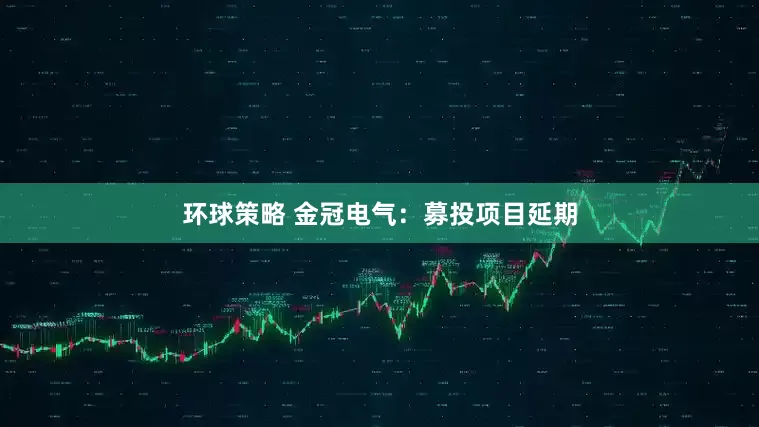 环球策略 金冠电气：募投项目延期